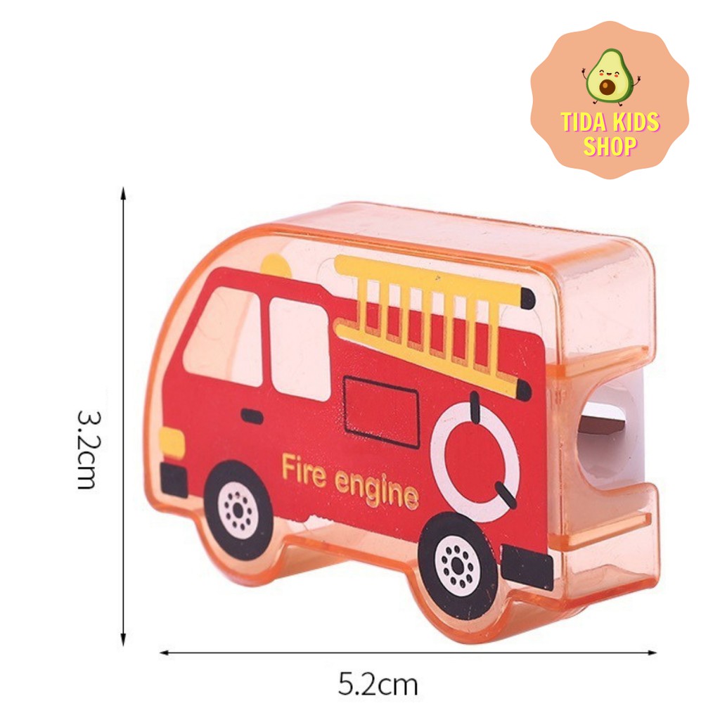 Gọt Bút Chì Cao Cấp Nhiều Mẫu Phương Tiện Giao Thông Cute Cho Bé Giá Tốt ❤️ Freeship ❤️ TiDa Kids Shop