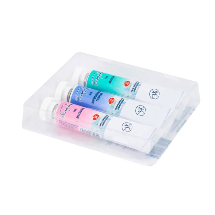 [DA ĐEN] Set 3 Màu Nước White Nights Pastel 1 (369 528 735)