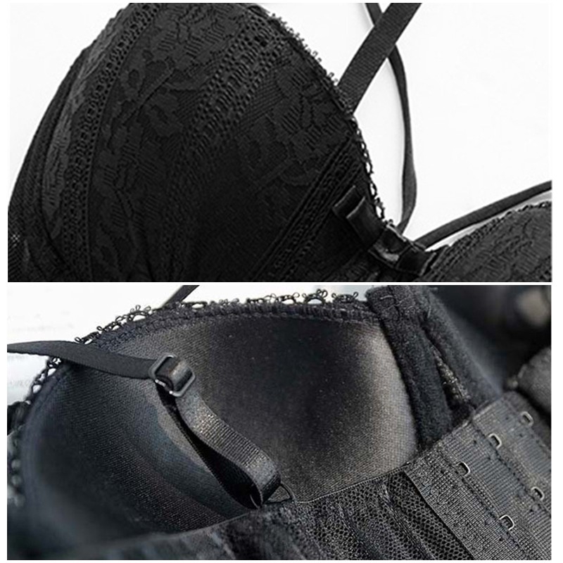 Bộ đồ lót phối ren VARSBABY thiết kế phong cách quyến rũ cho nữ