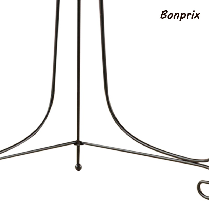 Giá Đỡ Trưng Bày Bát Đĩa Bằng Sắt 4inch - 12inch Màu Đen