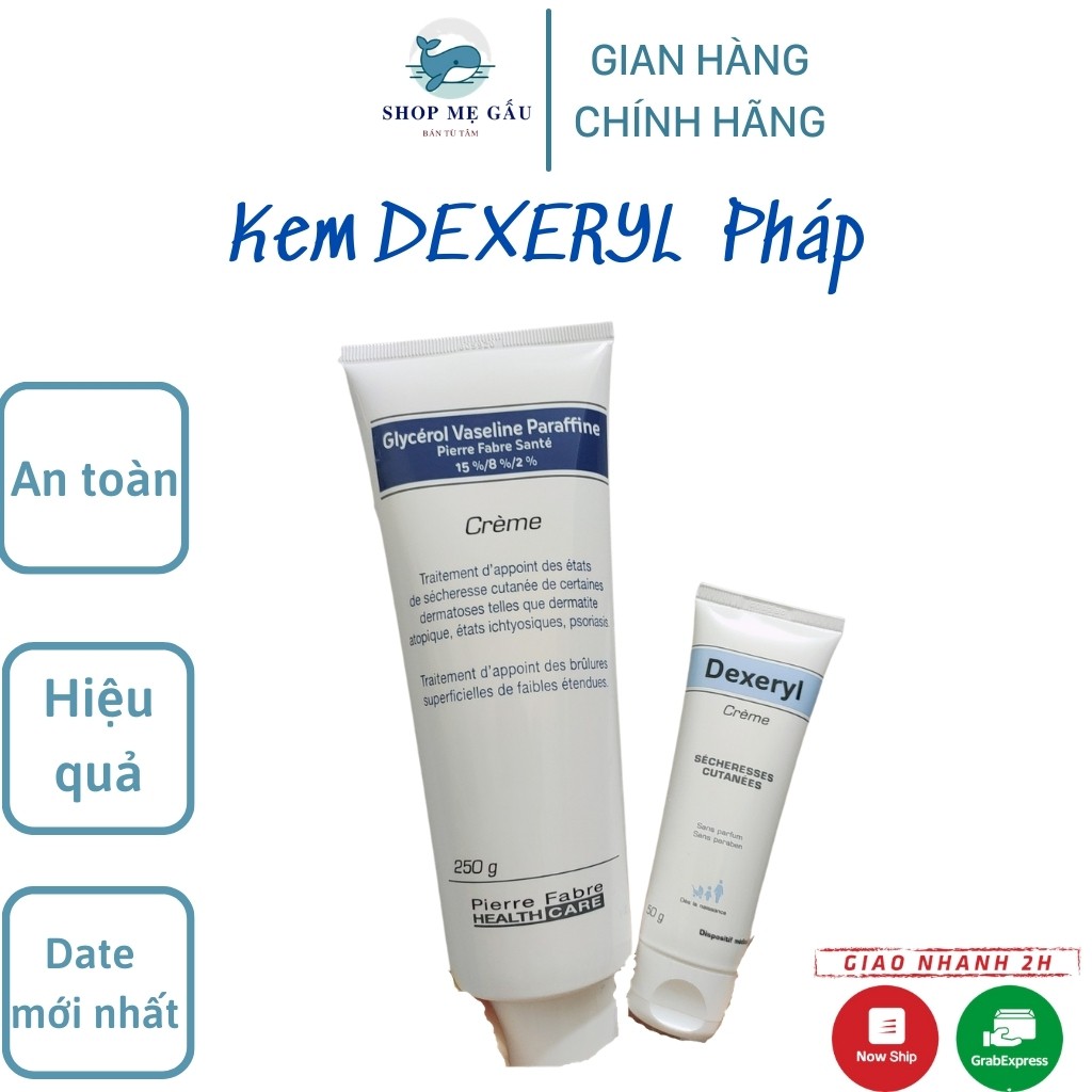 Kem DEXERYL CHÍNHHANG Kem nẻ dexeryl dưỡng ẩm cho bé an toàn hiệu quả mẫu mới nhất