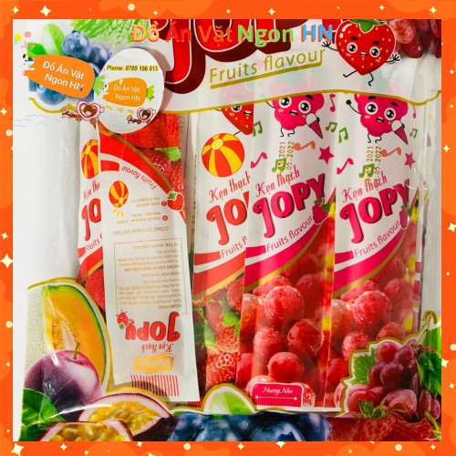 800g Thạch Trái Cây Jopy Việt Thái 25 Thanh Kẹo Thạch Rau Câu Trái Cây nhiều vị Đồ Ăn Vặt Ngon Cho Mùa Hè Dịu Mát