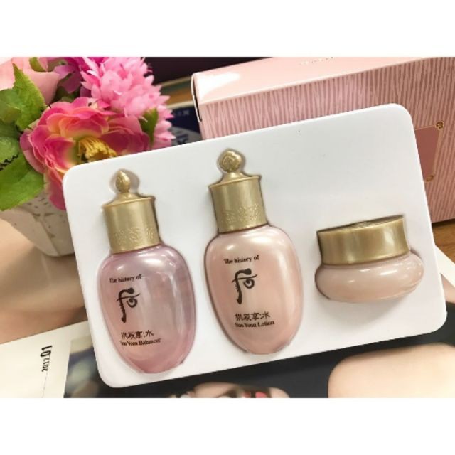 SET MINI WHOO HỒNG VITAL HYDRATING 3 SẢN PHẨM