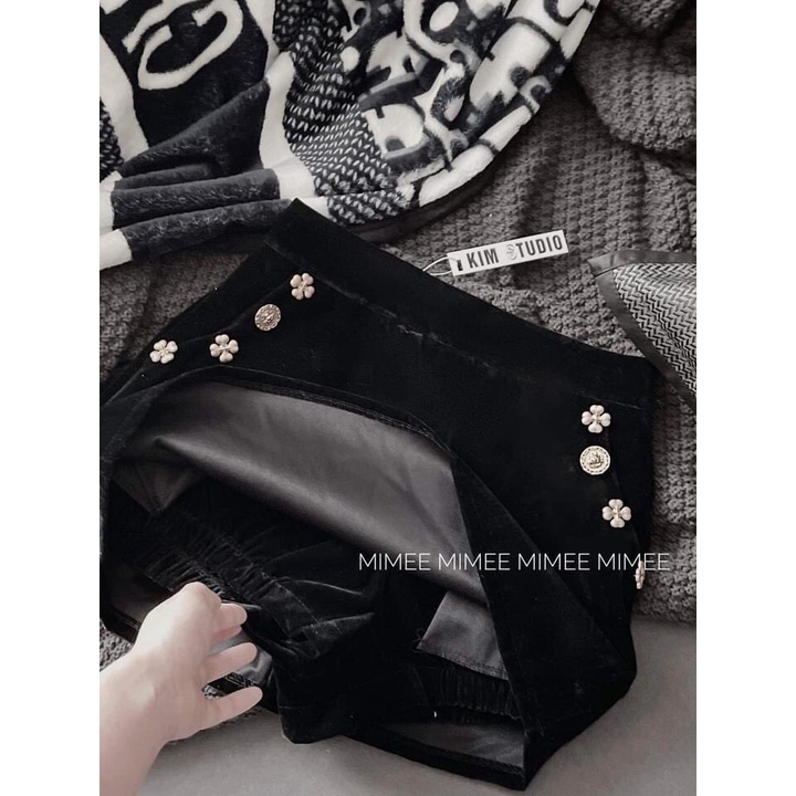 Chân váy chữ nhung chữ A đính đá sang chảnh có quần trong hotrend 2022 SUTANO | BigBuy360 - bigbuy360.vn