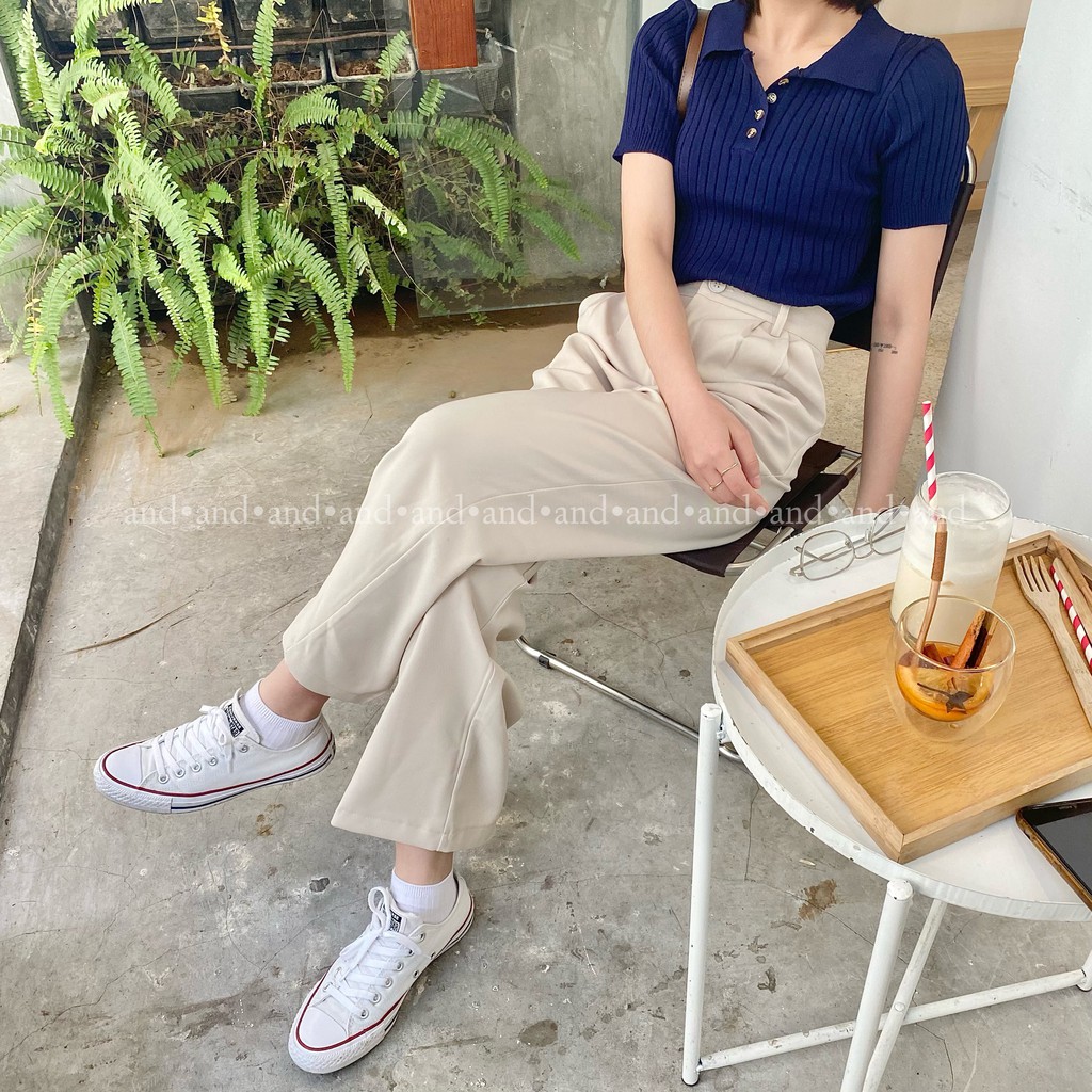 Quần suông cạp thường - QS006