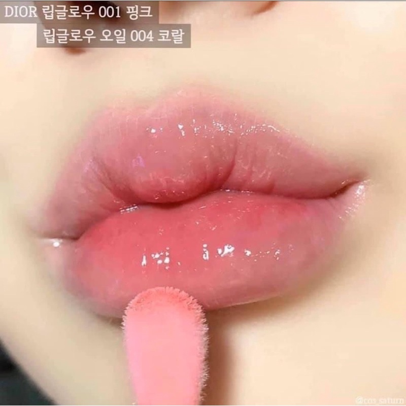 Son dưỡng dạng dầu Dior Addict lip glow oil 001 PINK Cherry Màu hồng - unbox