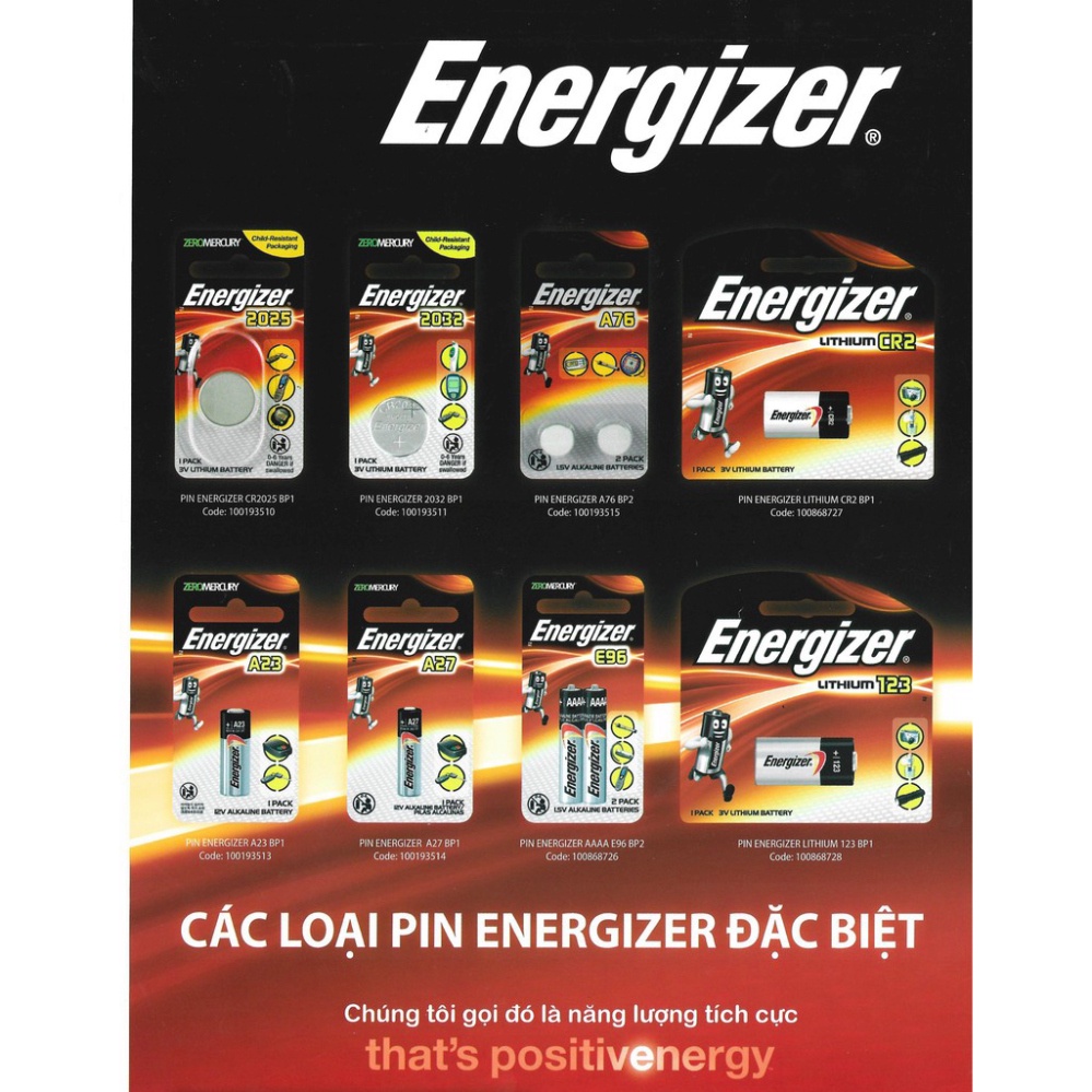 Pin Energizer Specialty A23 BP1