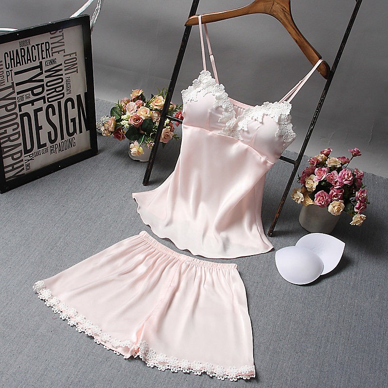 Đầm Ngủ Lụa Hai Dây Gợi Cảm Cho Nữ | BigBuy360 - bigbuy360.vn