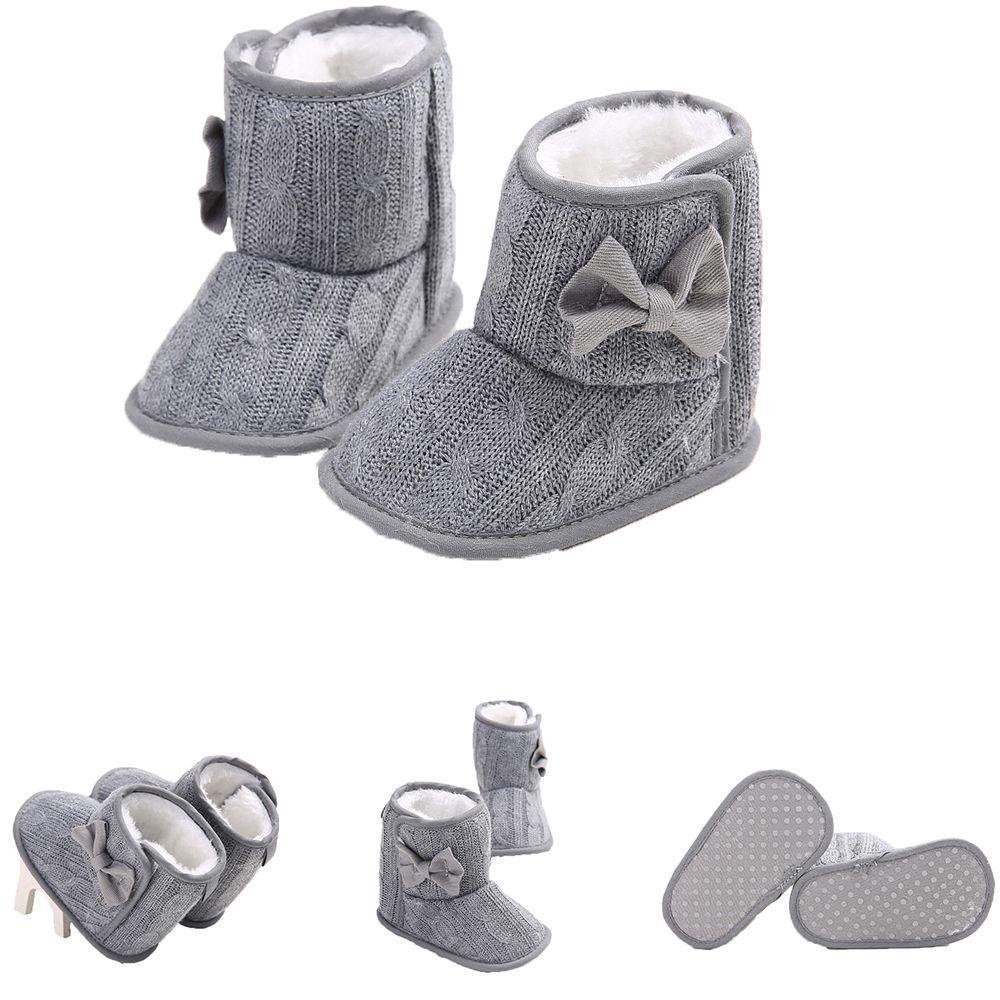 SUSANS Giày Dệt Kim Thời Trang Mùa Đông Cho Bé Tập Đi