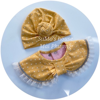 Set Mũ turban yếm