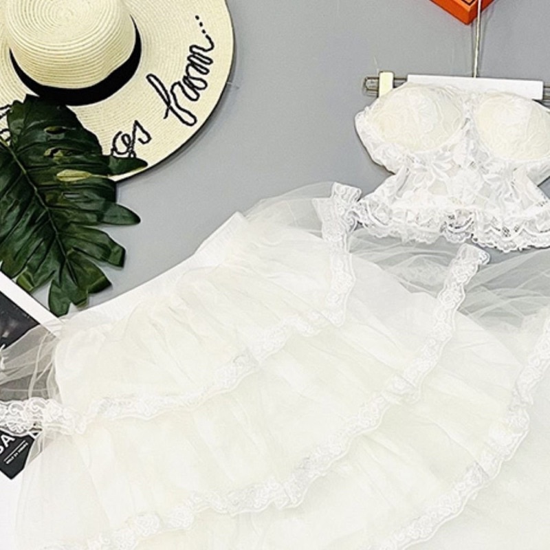 Set váy maxi trắng đi cưới đẹp , váy maxi đi chụp hình cưới lên hình sang chảnh