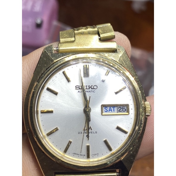Đồng nam Seiko LM 5606 tự động size 37mm