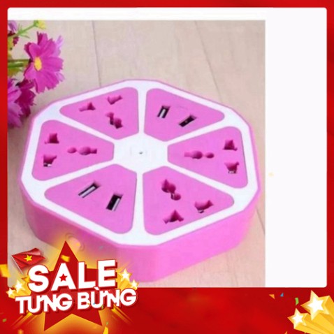 [FREE SHIP] 💥[ĐA NĂNG - CÓ VIDEO]💥Ổ Cắm Điện Đa Năng Trái Cam Có Cổng USB sạc điện thoại ( nhiều màu )💥SIÊU HOT💥