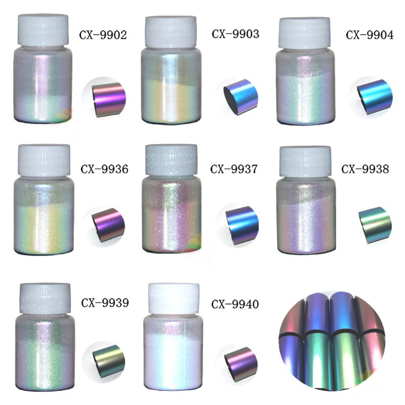 ✿INF✿Mirror Chameleons  Resin Pigment Pearlescent Epoxy Resin Magic Discolor Powder