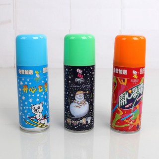 Chai xịt tuyết không tan dễ dàng chùi rửa dùng để trang trí mặt kính hoặc xịt lên cây thông noel