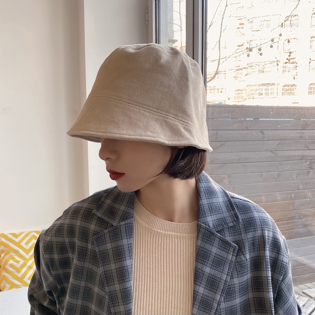 Nón Vành Màu Trơn Che Phủ Toàn Diện Dễ Phối Đồ Thời Trang Mùa Hè Cho Nữ