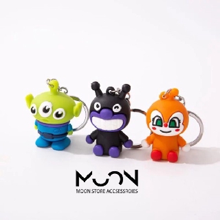Móc khóa hoạt hình nhiều mẫu dễ thương móc balo móc chìa khóa xe trang trí