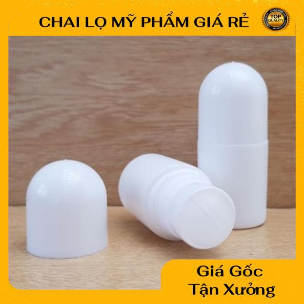 Chai Nhựa Bi Lăn 40ml , Lăn Khử Mùi , phụ kiện du lịch