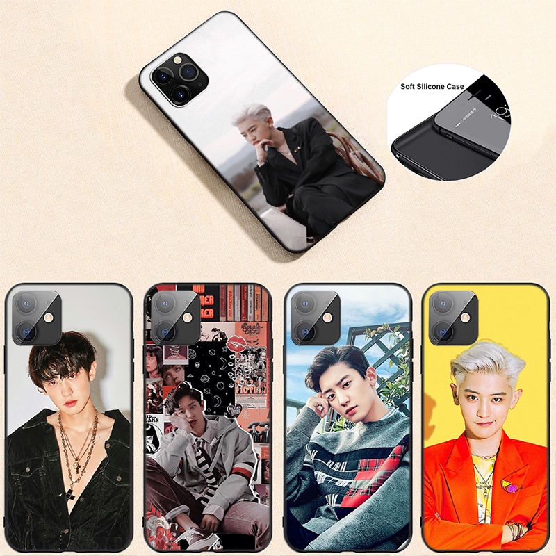 Ốp Điện Thoại Mềm In Hình EXO chanyeol Thời Trang Cho iPhone 7 8 7+ 8+ 6+ 6S+ XR XS Max 5 5s EL43