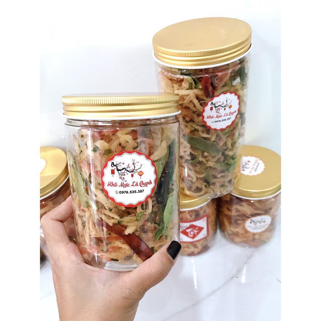 Khô Mực Xé Sợi Tẩm 2 Vị Món Ngon Chuẩn Vị Ngày Tết