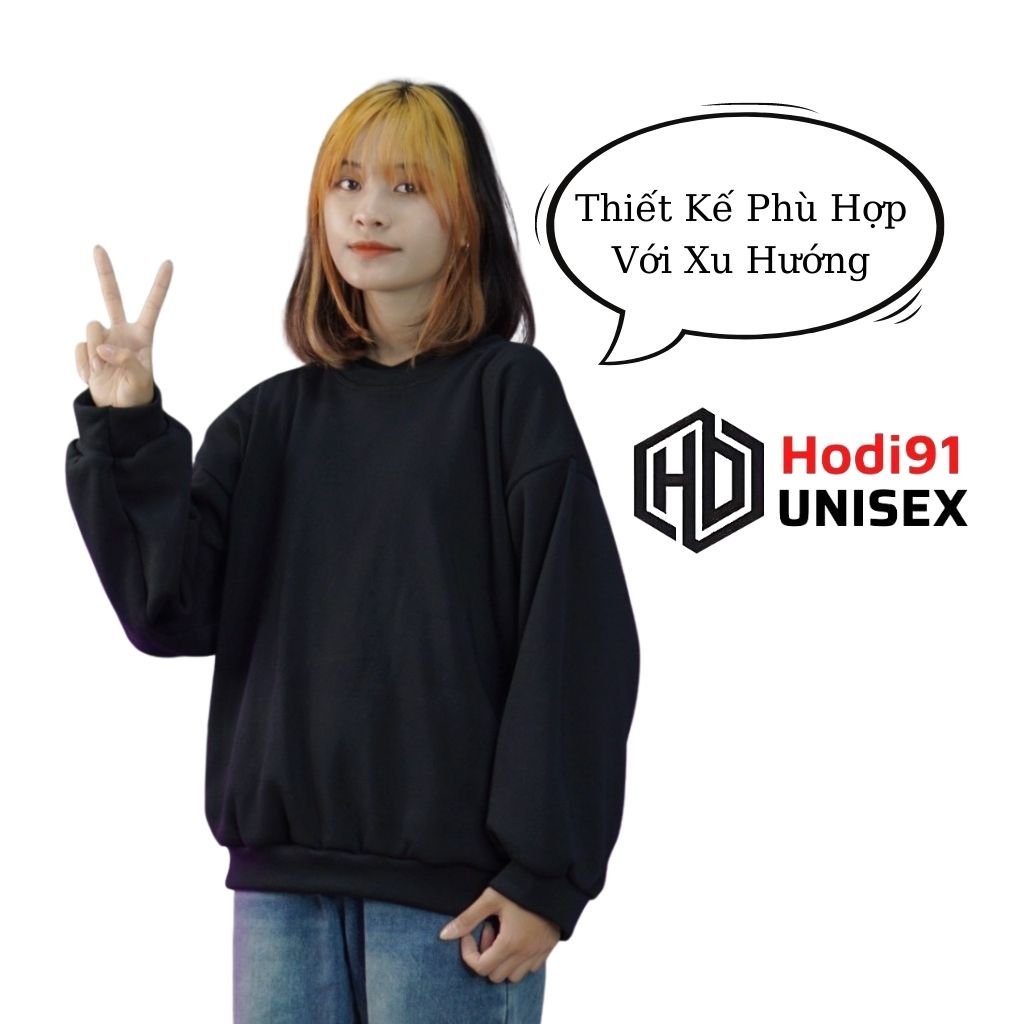 Áo Sweater Đôi Nỉ Nam Form Rộng Tay Dài Nữ Cao Cấp Phong Cách Ulzzang | BigBuy360 - bigbuy360.vn