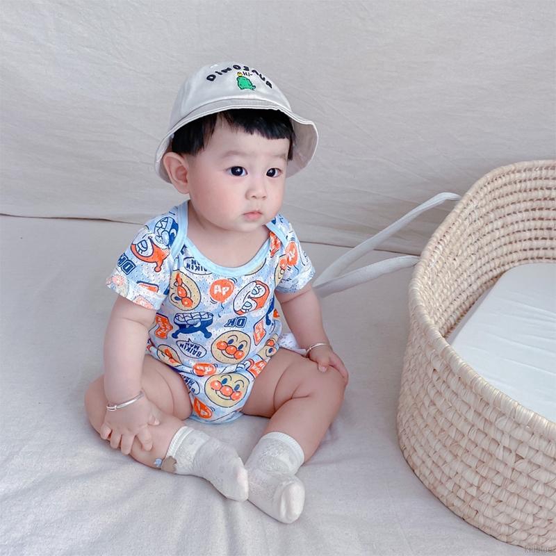 Jumpsuit Tay Ngắn Phong Cách Hàn Quốc Cho Bé