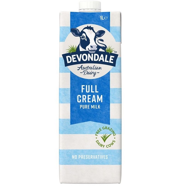 Sữa DEVONDALE 1L - Sữa Tươi Nguyên Kem - Sữa Úc
