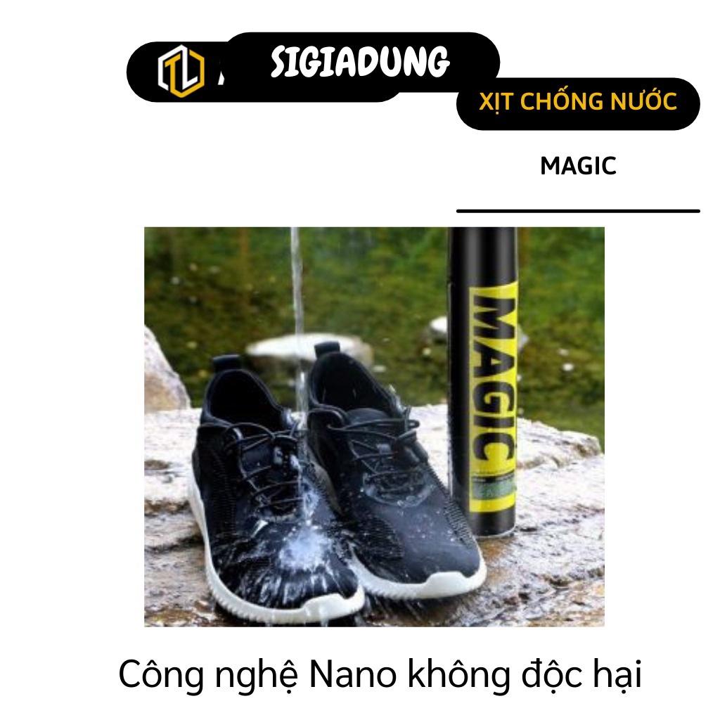 [SGD] Bình Xịt Giày Chống Thấm - Chai Xịt Đồ Da, Balo Nano Chống Nước, Bụi Bẩn Magic 8801