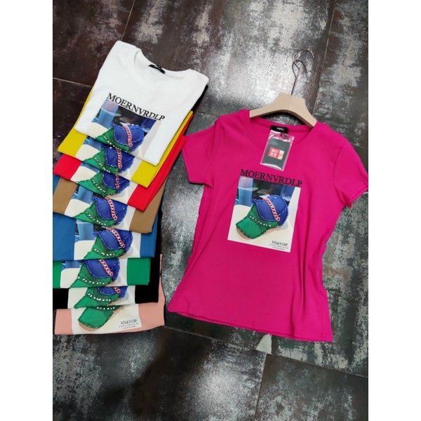 Áo Thun Nữ Hàng Quảng Châu Cao Cấp Free Size Dưới 65Kg