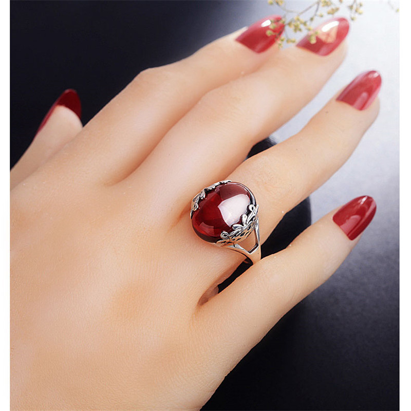 Nhẫn Hở Màu Bạc Thiết Kế Độc Đáo Cá Tính