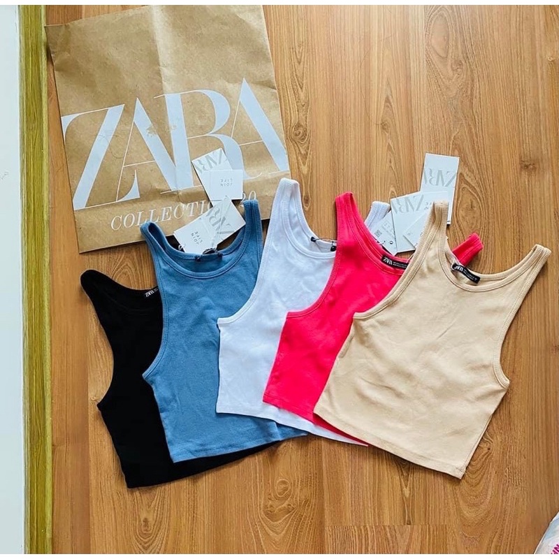 Áo crop Zara auth
