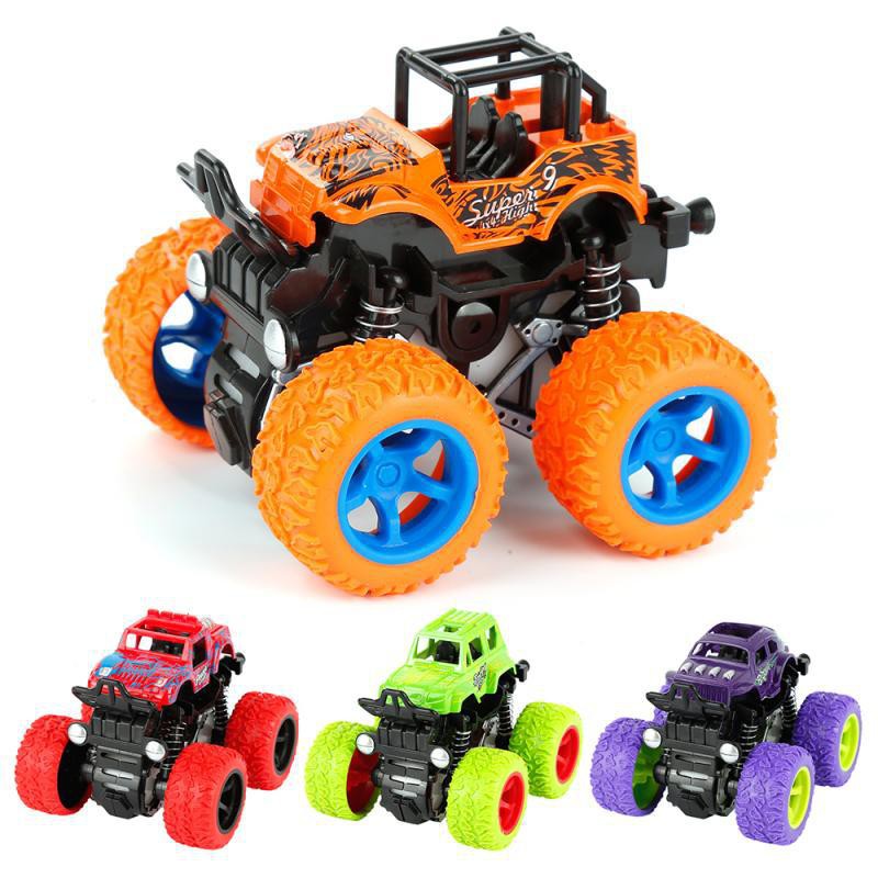 Đồ Chơi Ô Tô Địa Hình Nhào Lộn Xoay 360 Giảm Sóc Chạy Đà Siêu Mạnh Monster Truck