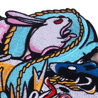 Sticker vải, patch ủi lớn hình thú siêu ngầu