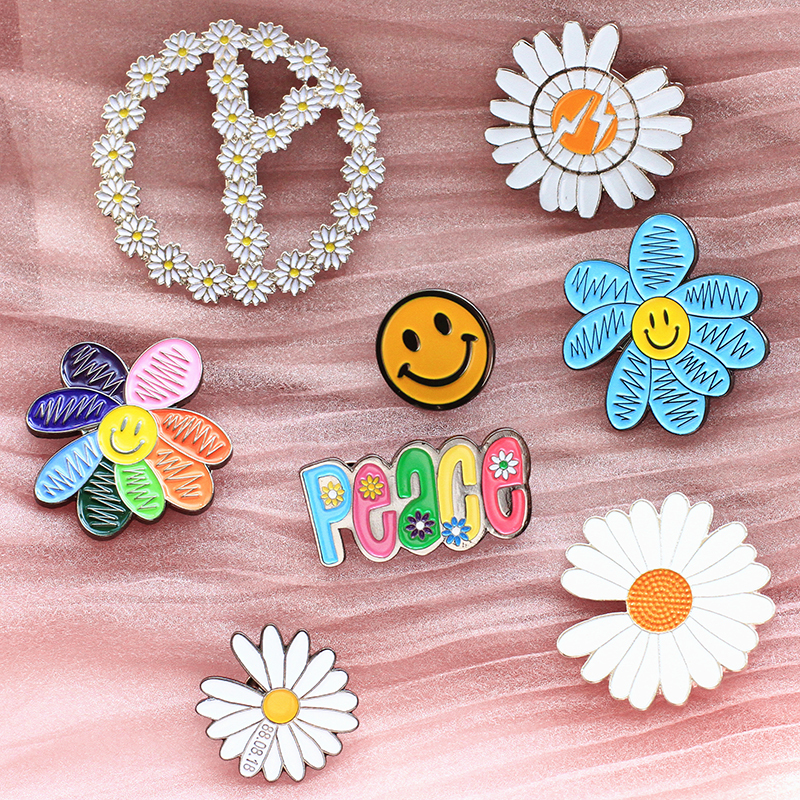 Ghim Cài Áo Hình Hoa Cúc Xinh Xắn Dành Cho Nữ