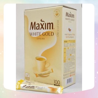 cafe maxim white Gold hàn quốc ( hộp 100 gói)