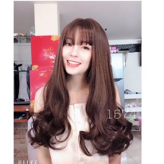 Nguyên đầu xoăn ngang lưng