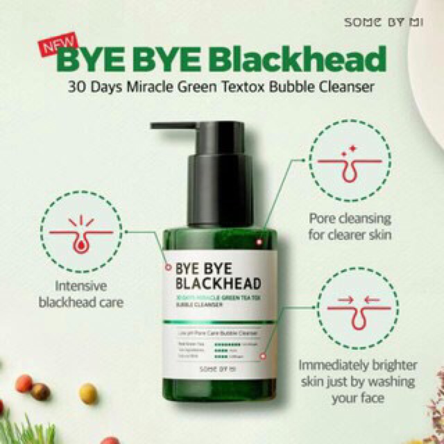 Sữa Rửa Mặt Sủi Bọt Giảm Mụn Đầu Đen Some By Mi Bye Bye Blackhead 120g [Nhập Khẩu Chính Hãng] | WebRaoVat - webraovat.net.vn