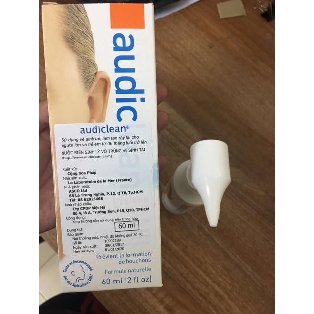 Nước rửa tai Audiclean | BigBuy360 - bigbuy360.vn