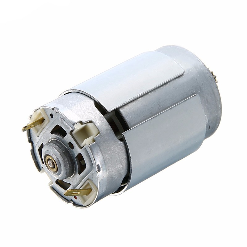 Motor 550 thay thế cho máy khoan pin , moto máy cưa xích, kèm sẵn bánh răng