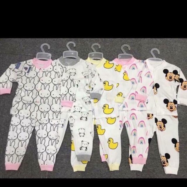 Bộ nỉ cotton cho bé