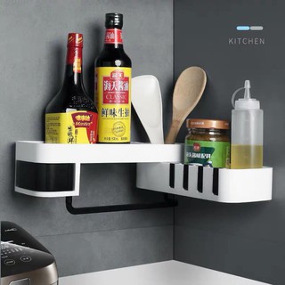 Kệ nhà tắm xoay 2 tầng hút chân không