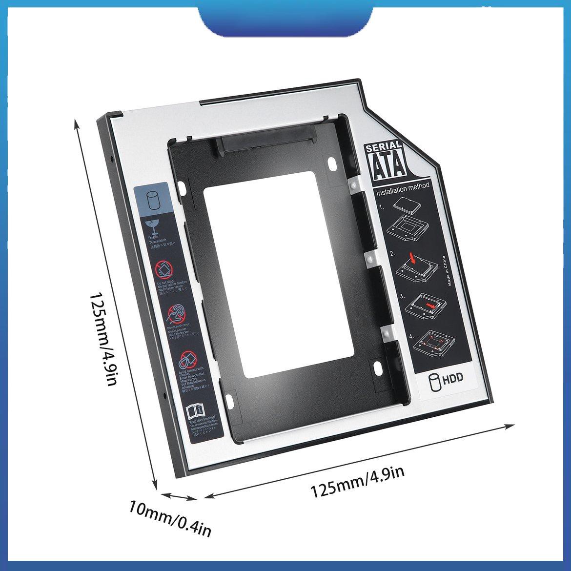 Khay ổ cứng 9.5mm SATA 2nd HDD SSD cho CD/DVD-ROM | BigBuy360 - bigbuy360.vn