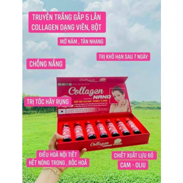 Nước Uống Trắng Sáng Đẹp Da Beauty White Skin Care Với Thành Phần Collagen Nano Nhập Khẩu Hàn Quốc