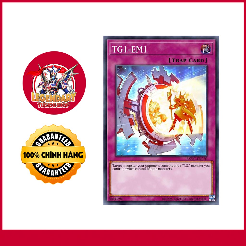 [Thẻ Bài Yugioh Chính Hãng] TG1-EM1