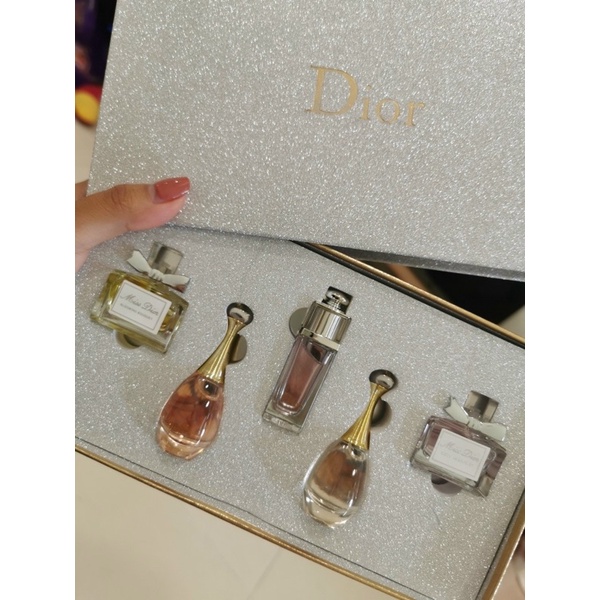 Set Bộ Nước Hoa Dior mini 5 Chai