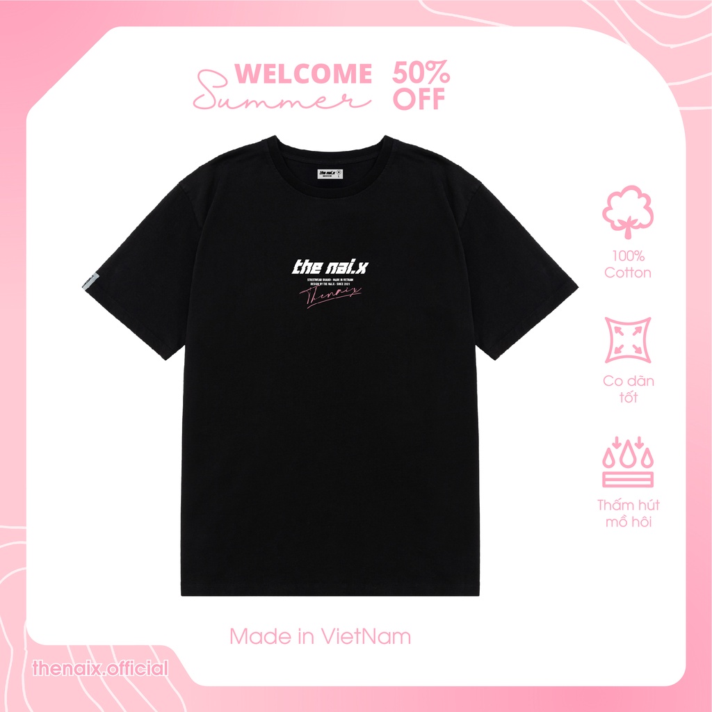 Áo thun unisex Signature Basic Tee phông tay lỡ nam nữ form rộng