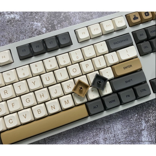 Set Keycap Shimmer XDA - PBT dyesub - 125 Phím - Đóng túi ZIP