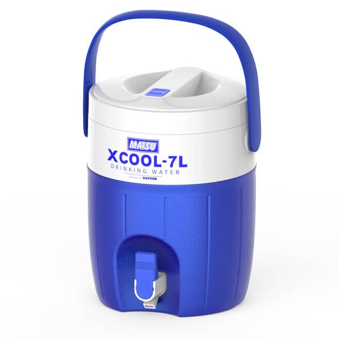 BÌNH ĐÁ GIỮ NHIỆT CÓ VÒI MATSU XCOOL DUY TÂN 7 lít