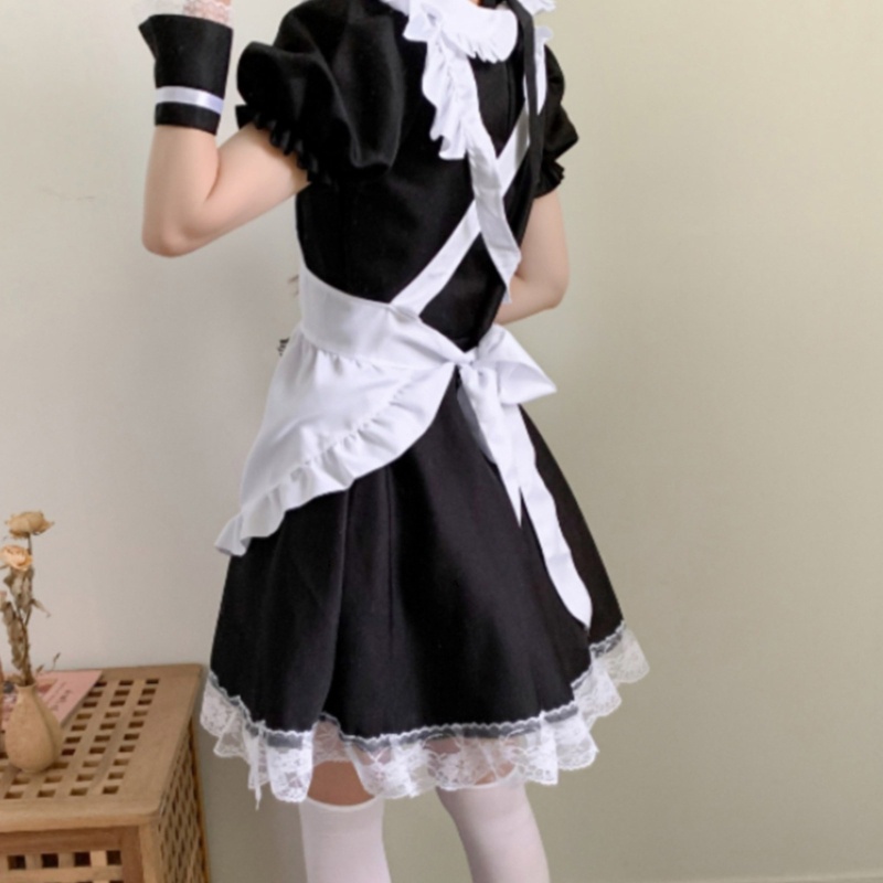 Đầm Hóa Trang Cô Hầu Gái Dễ Thương Phong Cách Lolita