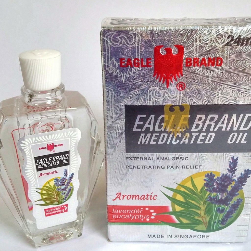 Dầu gió Trắng Eagle Brand Lavender